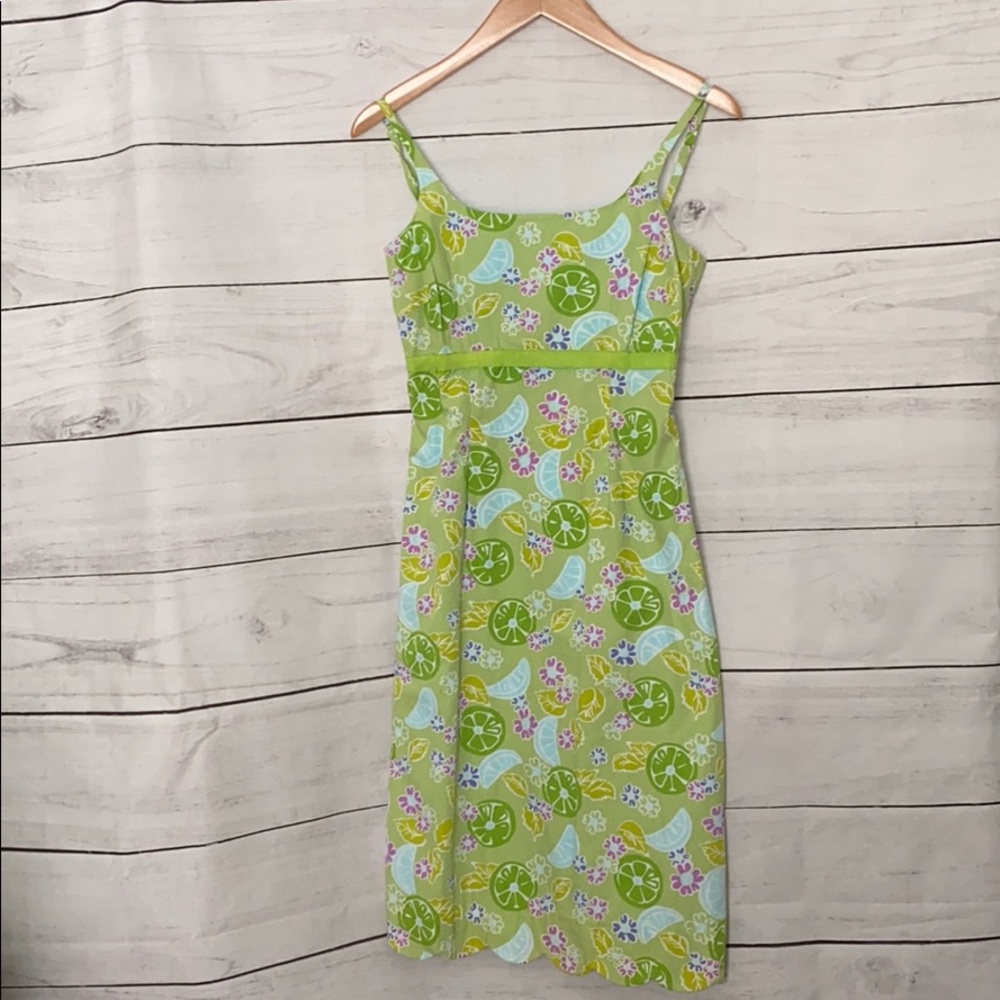 Lilly Pulitzer Guava Green Twist